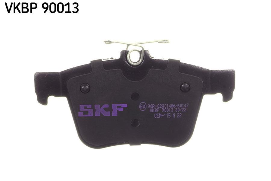 Jeu de 4 plaquettes de frein SKF ref. VKBP 90013